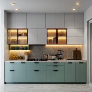 Straight Kitchen